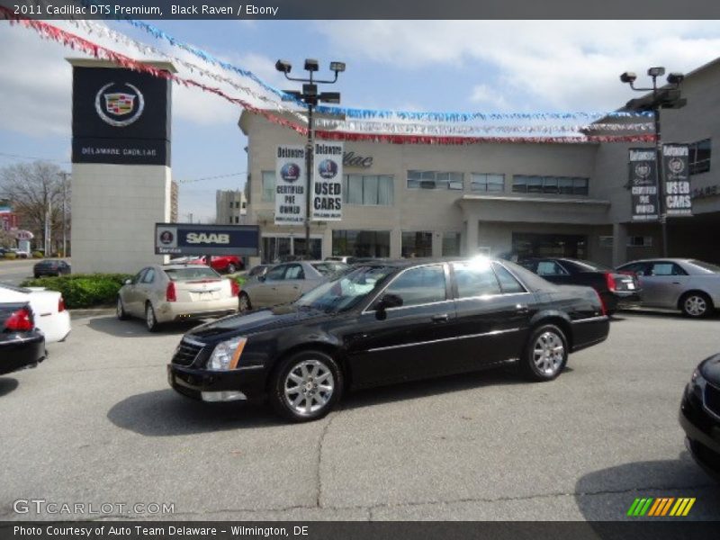 Black Raven / Ebony 2011 Cadillac DTS Premium