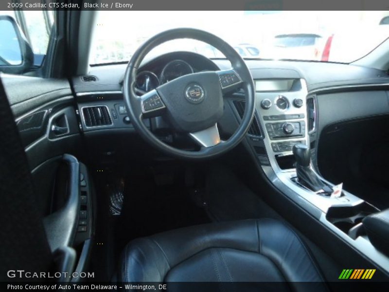 Black Ice / Ebony 2009 Cadillac CTS Sedan