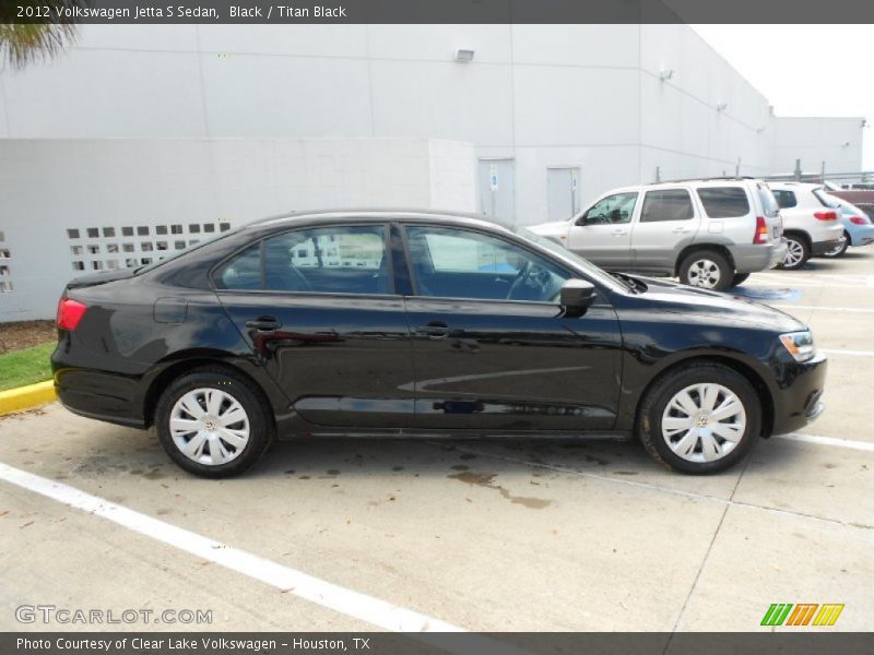 Black / Titan Black 2012 Volkswagen Jetta S Sedan