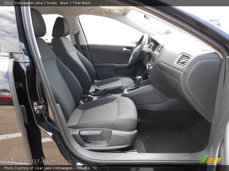 Black / Titan Black 2012 Volkswagen Jetta S Sedan