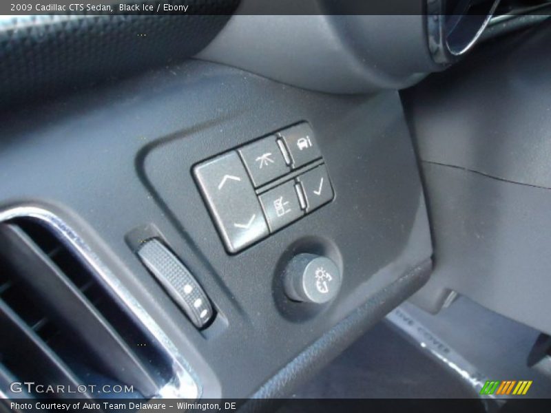 Black Ice / Ebony 2009 Cadillac CTS Sedan