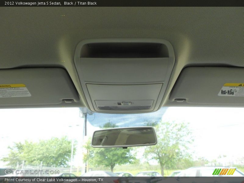 Black / Titan Black 2012 Volkswagen Jetta S Sedan