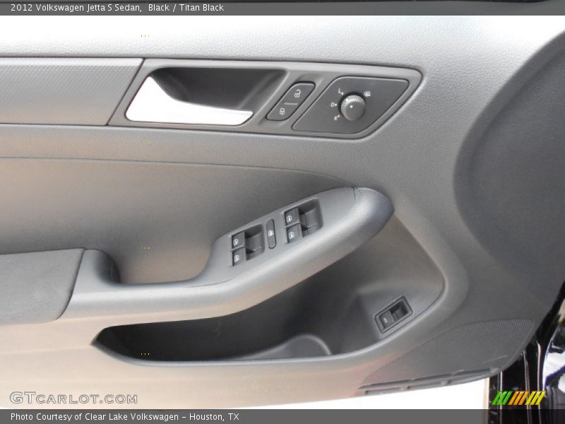 Black / Titan Black 2012 Volkswagen Jetta S Sedan