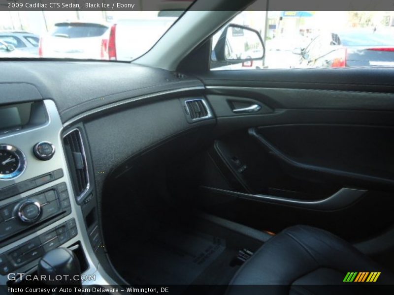 Black Ice / Ebony 2009 Cadillac CTS Sedan