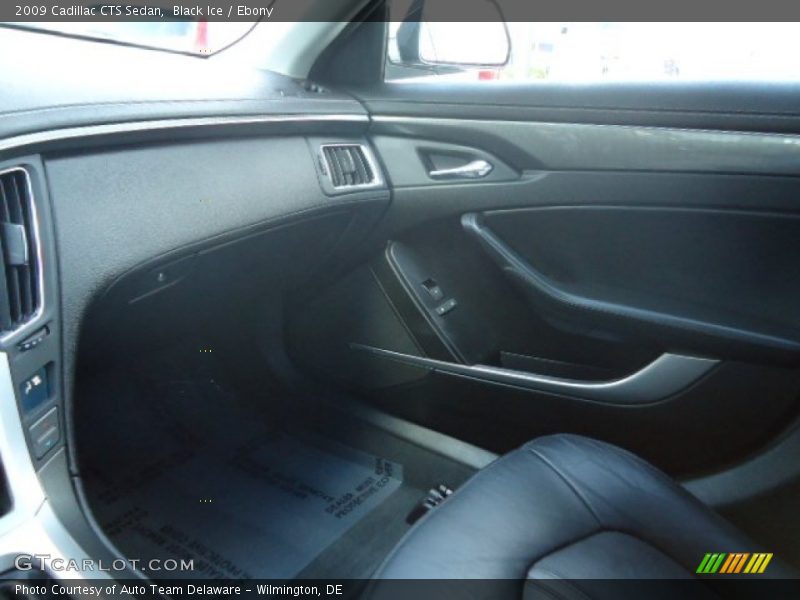 Black Ice / Ebony 2009 Cadillac CTS Sedan