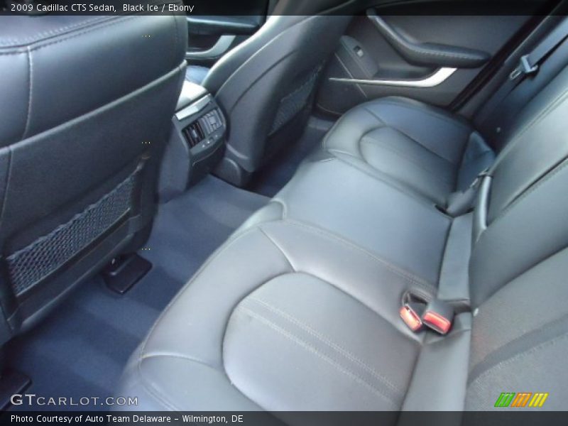 Black Ice / Ebony 2009 Cadillac CTS Sedan