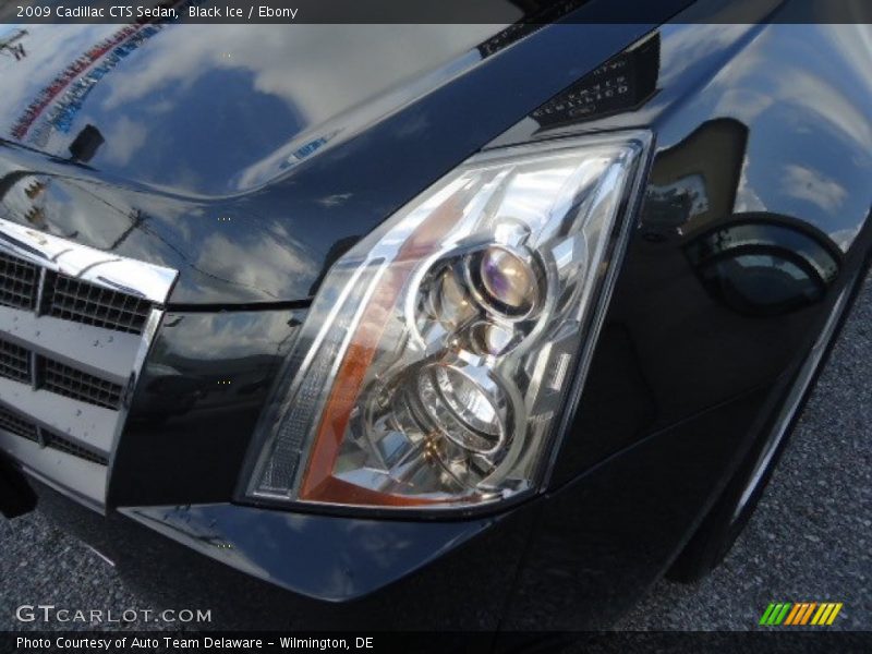 Black Ice / Ebony 2009 Cadillac CTS Sedan