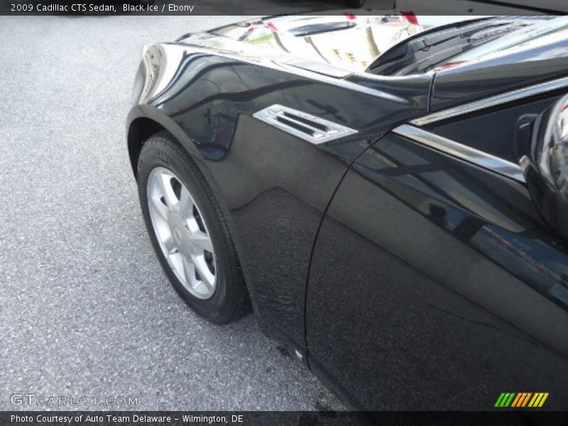 Black Ice / Ebony 2009 Cadillac CTS Sedan