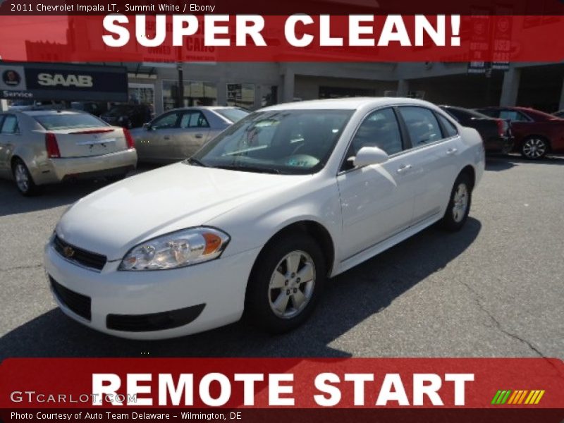 Summit White / Ebony 2011 Chevrolet Impala LT