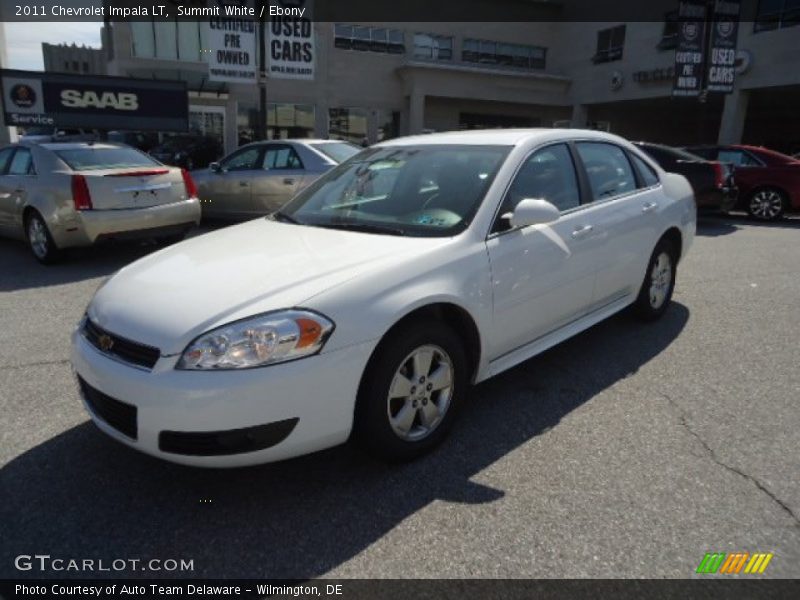 Summit White / Ebony 2011 Chevrolet Impala LT