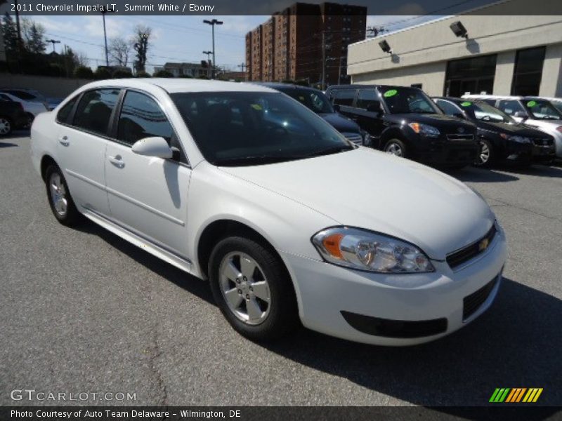 Summit White / Ebony 2011 Chevrolet Impala LT