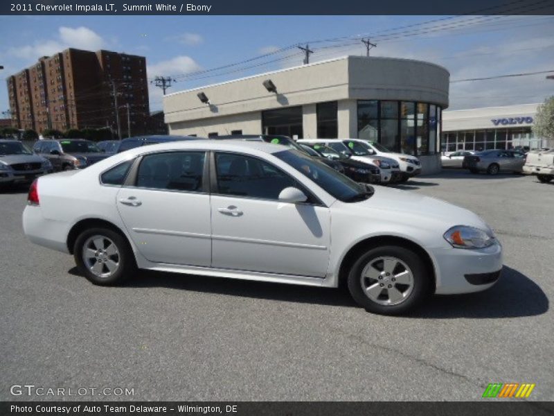 Summit White / Ebony 2011 Chevrolet Impala LT