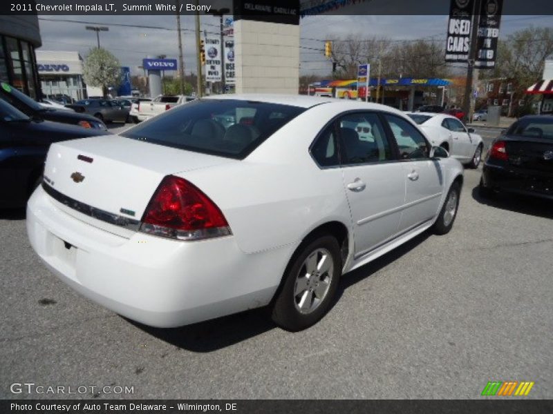 Summit White / Ebony 2011 Chevrolet Impala LT