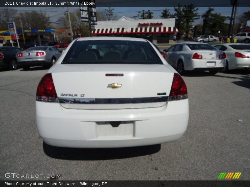 Summit White / Ebony 2011 Chevrolet Impala LT