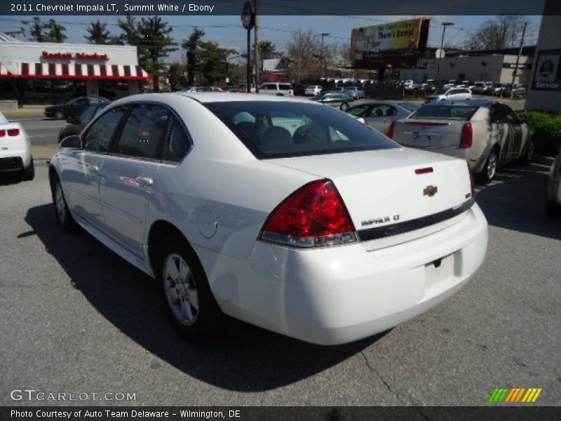 Summit White / Ebony 2011 Chevrolet Impala LT