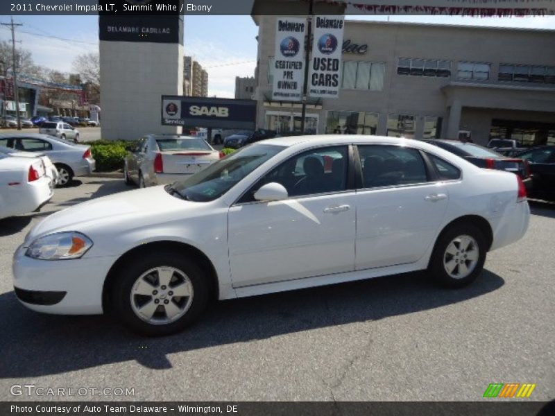 Summit White / Ebony 2011 Chevrolet Impala LT