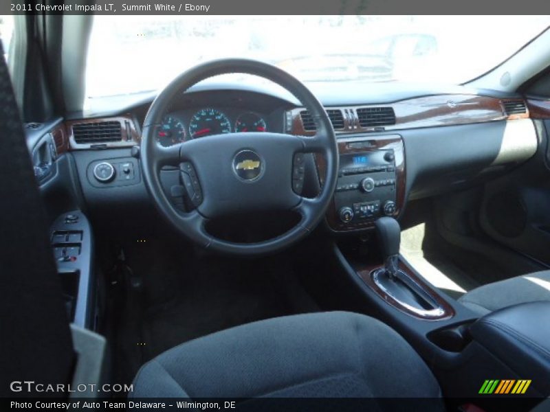 Summit White / Ebony 2011 Chevrolet Impala LT