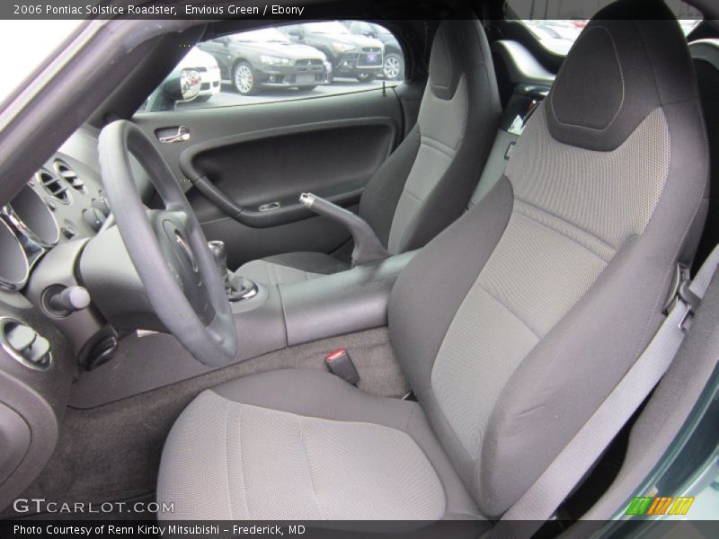 Envious Green / Ebony 2006 Pontiac Solstice Roadster