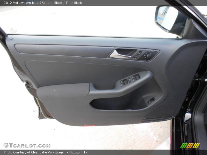 Black / Titan Black 2012 Volkswagen Jetta S Sedan