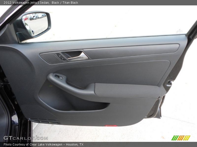 Black / Titan Black 2012 Volkswagen Jetta S Sedan