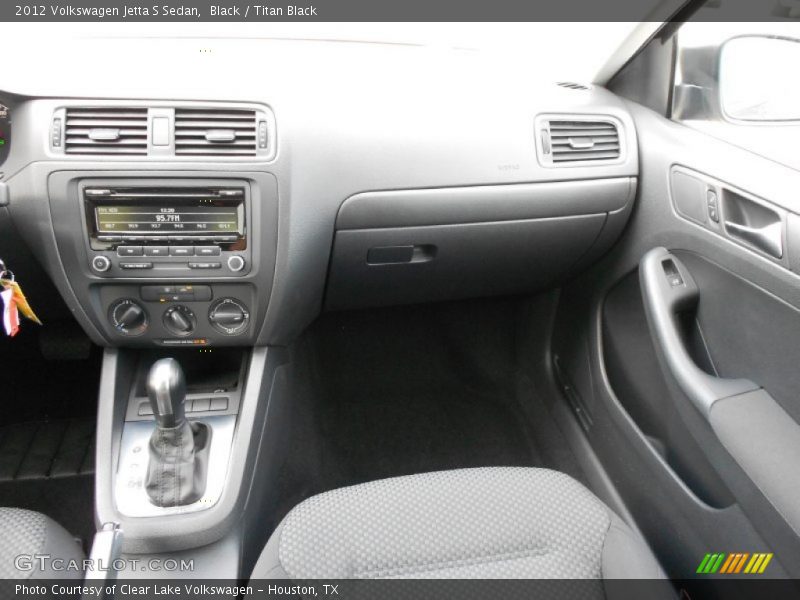 Black / Titan Black 2012 Volkswagen Jetta S Sedan
