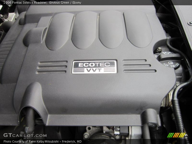 Envious Green / Ebony 2006 Pontiac Solstice Roadster