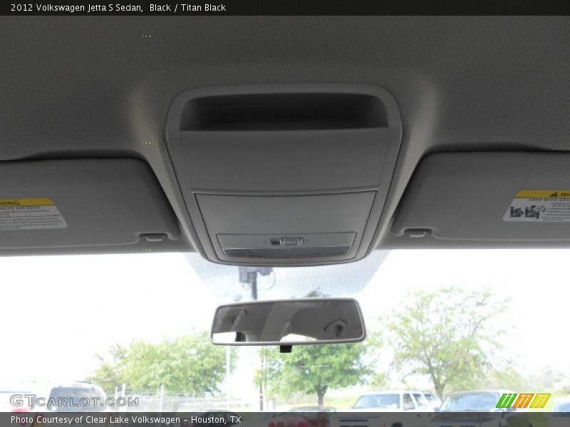 Black / Titan Black 2012 Volkswagen Jetta S Sedan