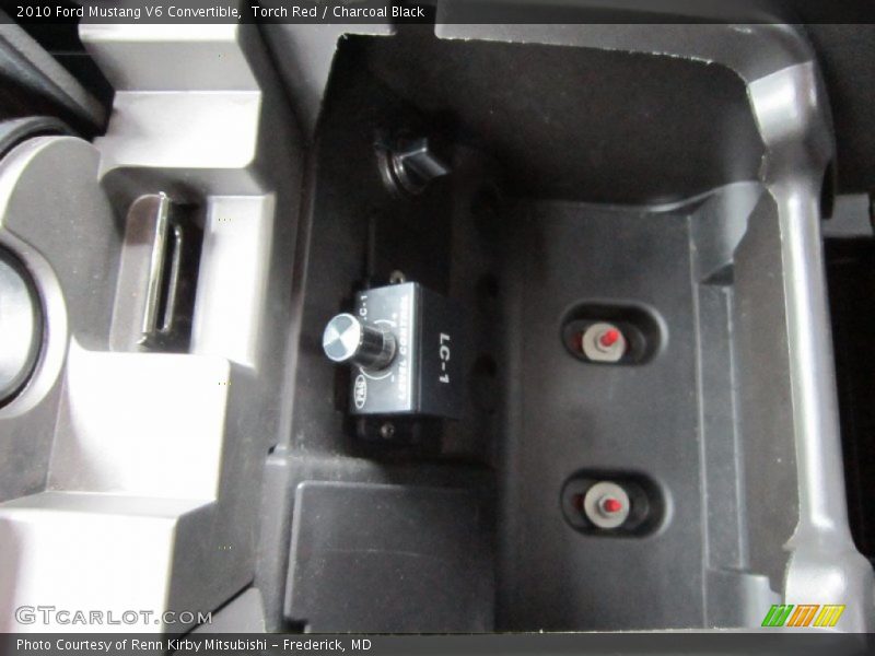 Torch Red / Charcoal Black 2010 Ford Mustang V6 Convertible