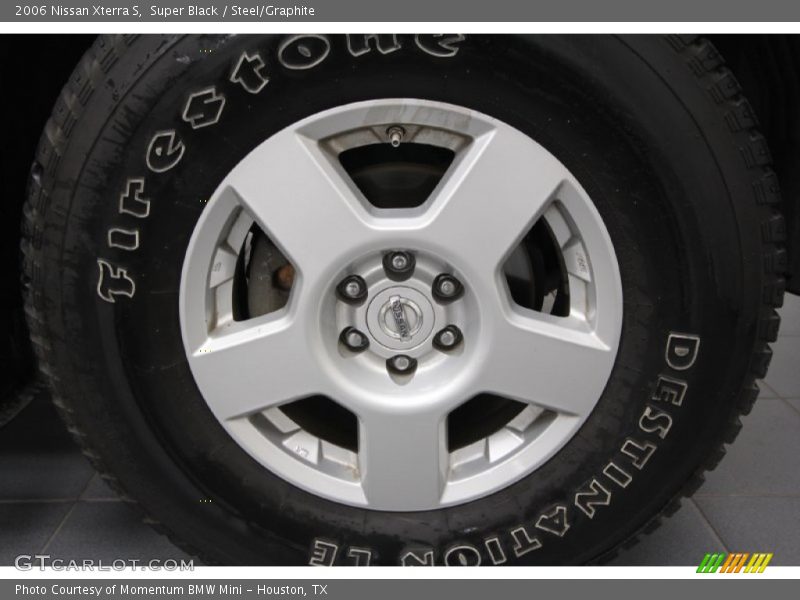 Super Black / Steel/Graphite 2006 Nissan Xterra S