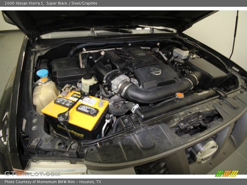 Super Black / Steel/Graphite 2006 Nissan Xterra S