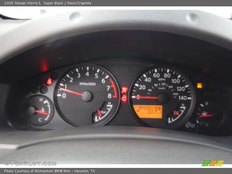 Super Black / Steel/Graphite 2006 Nissan Xterra S
