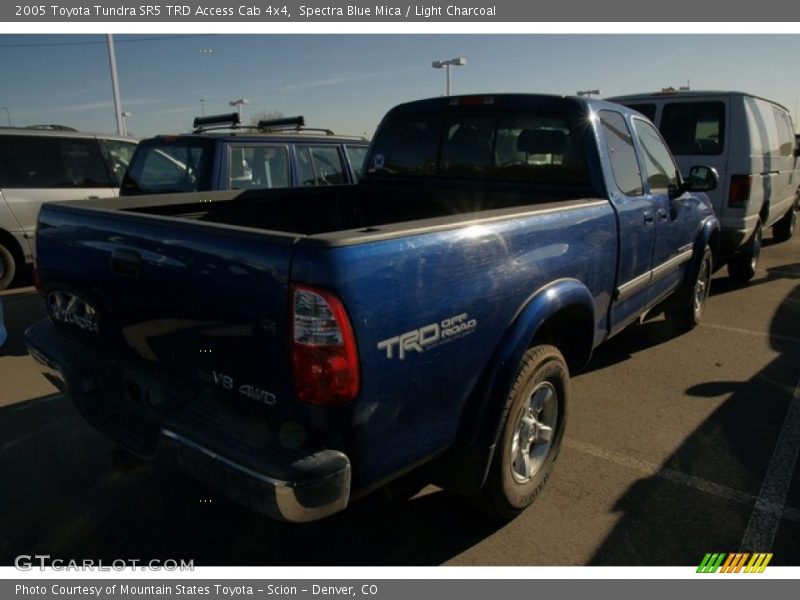 Spectra Blue Mica / Light Charcoal 2005 Toyota Tundra SR5 TRD Access Cab 4x4