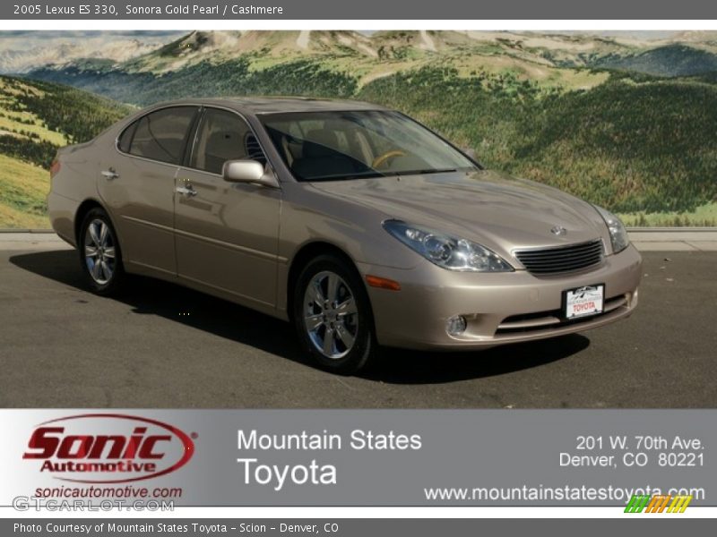 Sonora Gold Pearl / Cashmere 2005 Lexus ES 330