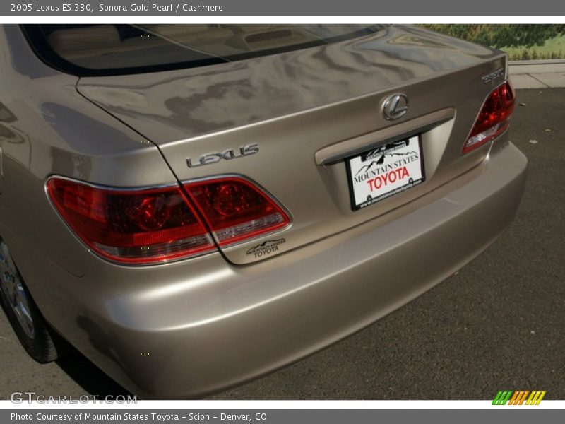 Sonora Gold Pearl / Cashmere 2005 Lexus ES 330