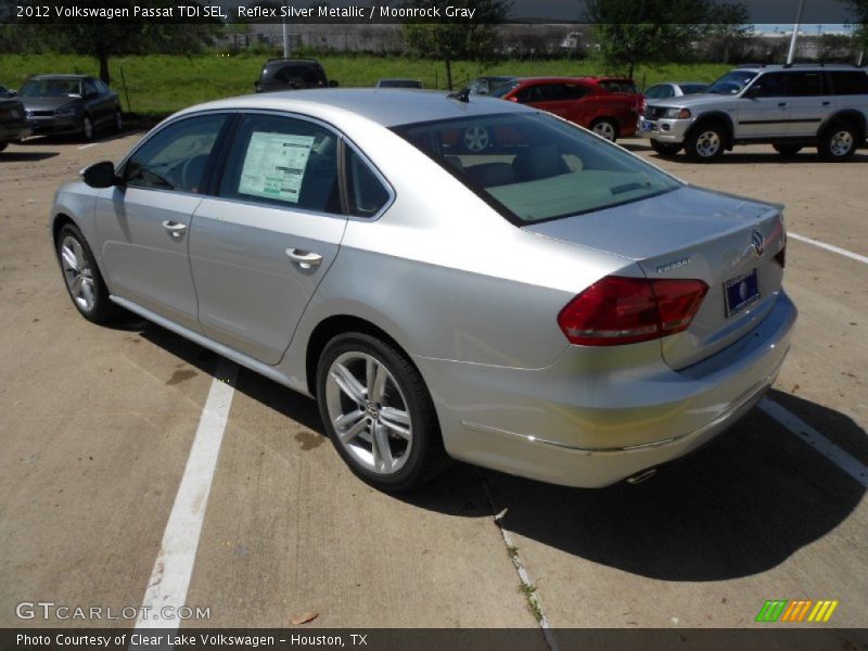 Reflex Silver Metallic / Moonrock Gray 2012 Volkswagen Passat TDI SEL