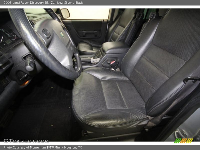 Zambezi Silver / Black 2003 Land Rover Discovery SE