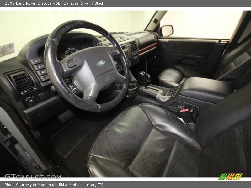 Zambezi Silver / Black 2003 Land Rover Discovery SE