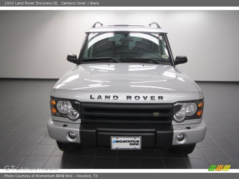 Zambezi Silver / Black 2003 Land Rover Discovery SE
