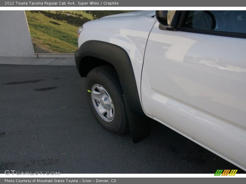 Super White / Graphite 2012 Toyota Tacoma Regular Cab 4x4