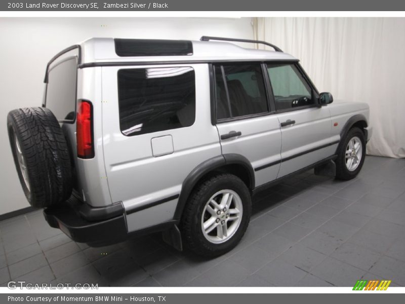 Zambezi Silver / Black 2003 Land Rover Discovery SE
