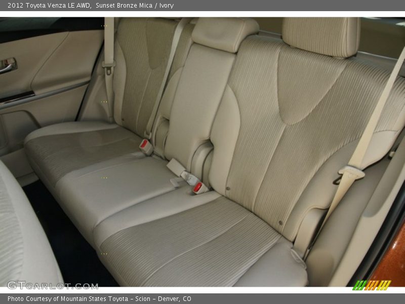 Sunset Bronze Mica / Ivory 2012 Toyota Venza LE AWD