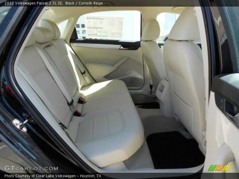 Black / Cornsilk Beige 2012 Volkswagen Passat 2.5L SE
