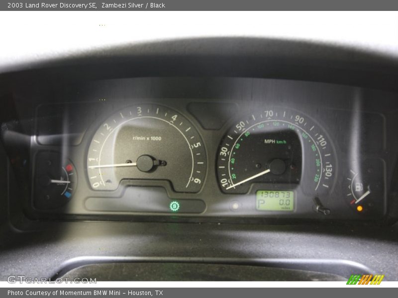 Zambezi Silver / Black 2003 Land Rover Discovery SE