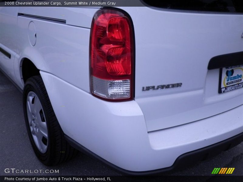 Summit White / Medium Gray 2008 Chevrolet Uplander Cargo