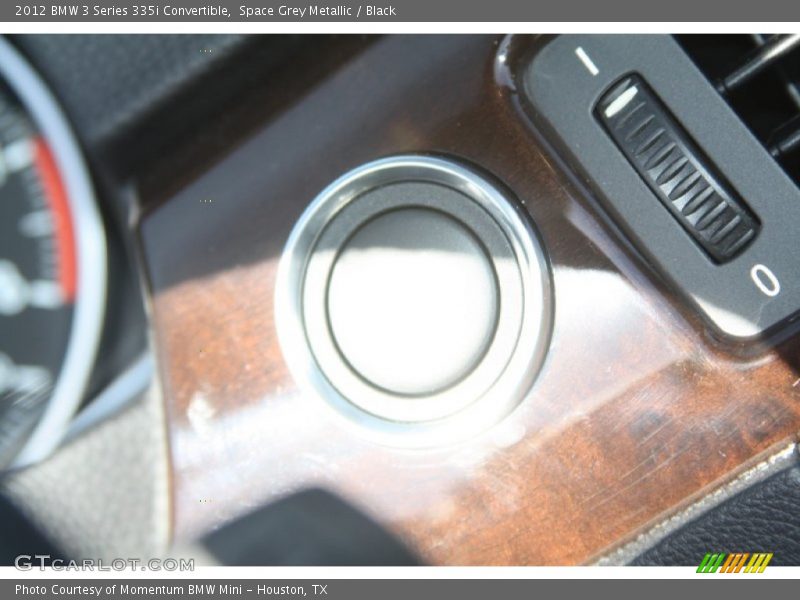 Space Grey Metallic / Black 2012 BMW 3 Series 335i Convertible