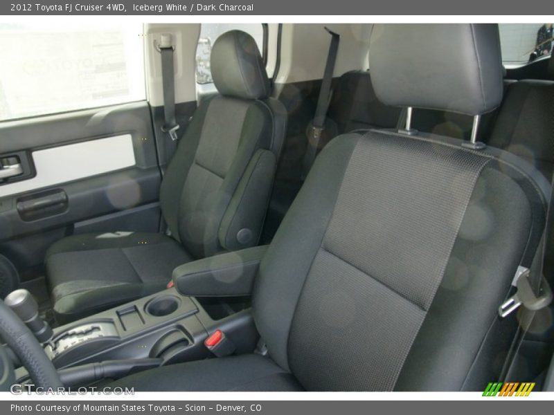 Iceberg White / Dark Charcoal 2012 Toyota FJ Cruiser 4WD