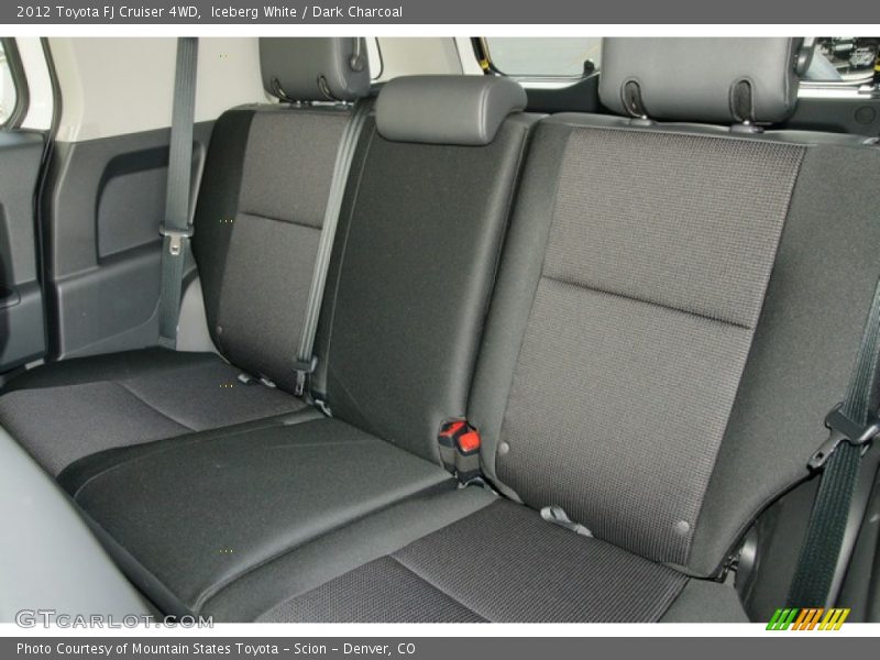 Iceberg White / Dark Charcoal 2012 Toyota FJ Cruiser 4WD