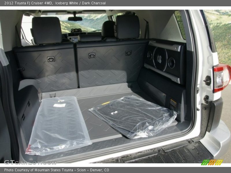 Iceberg White / Dark Charcoal 2012 Toyota FJ Cruiser 4WD