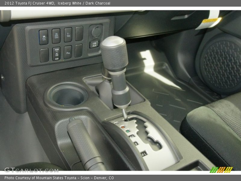 Iceberg White / Dark Charcoal 2012 Toyota FJ Cruiser 4WD