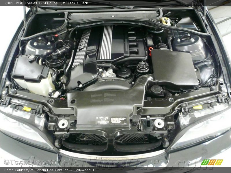 Jet Black / Black 2005 BMW 3 Series 325i Coupe